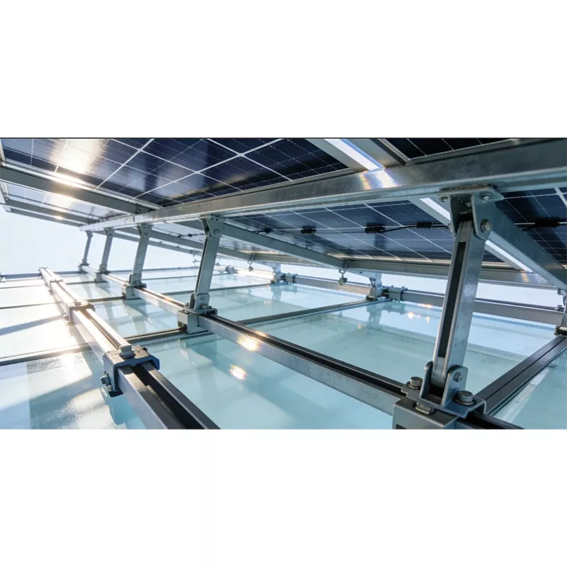 نظام تركيب المرآب الكهروضوئي